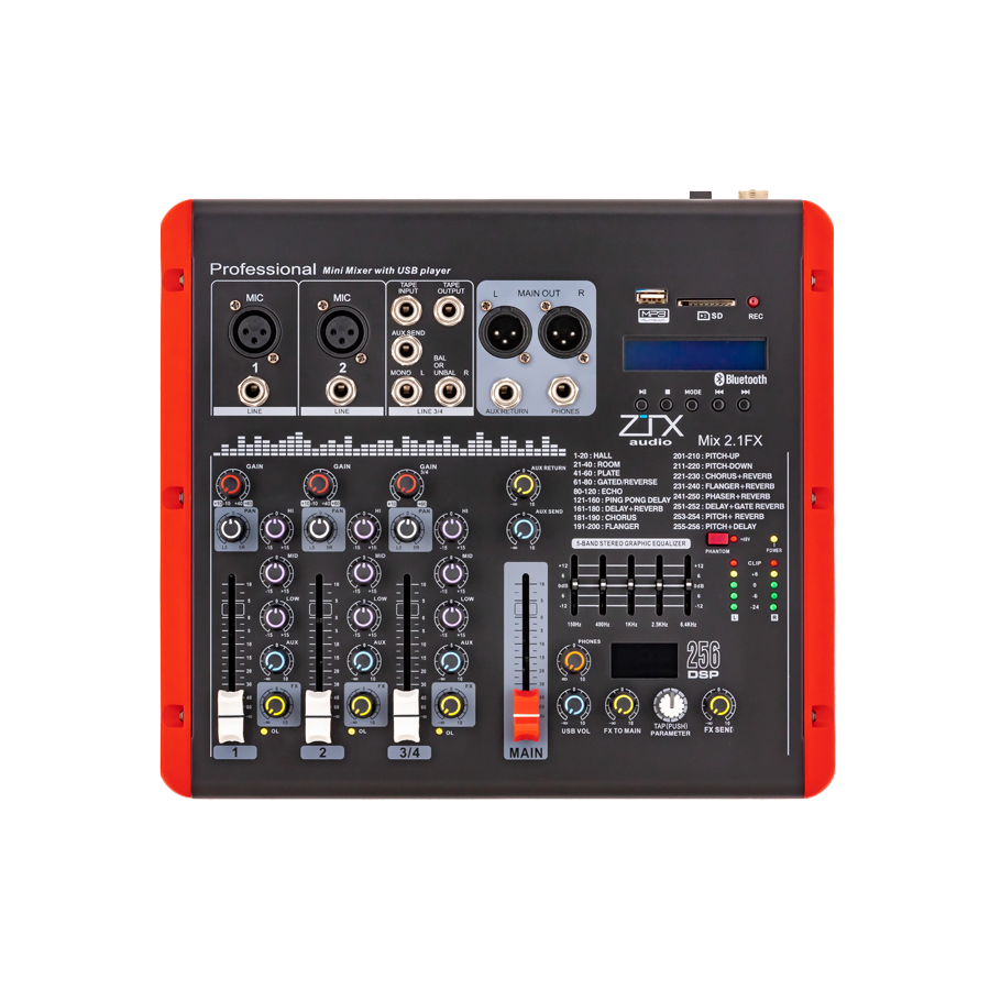 ZTX audio Mix 2.1.Fx